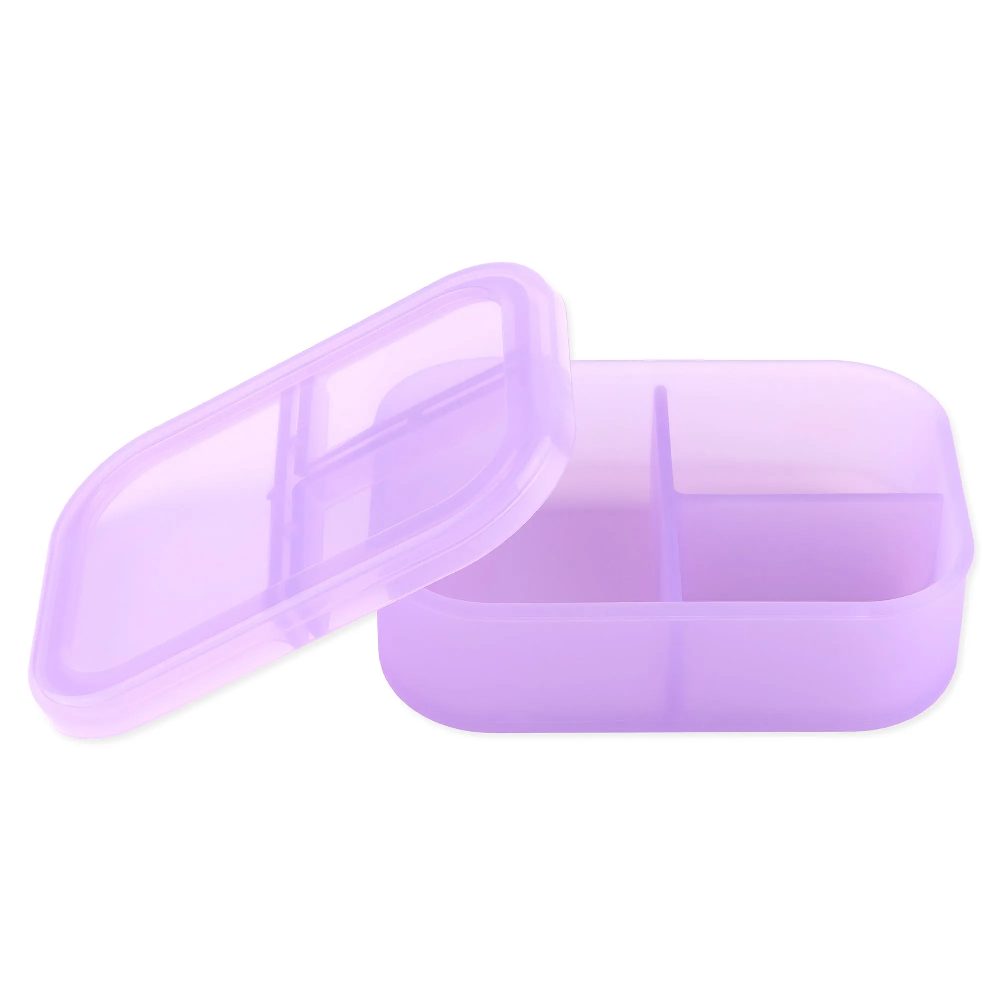 Silicone Bento Box 3 Section: Purple Jelly