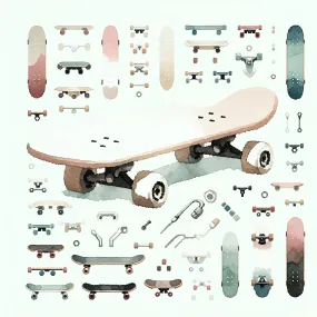 skateboard for wall art