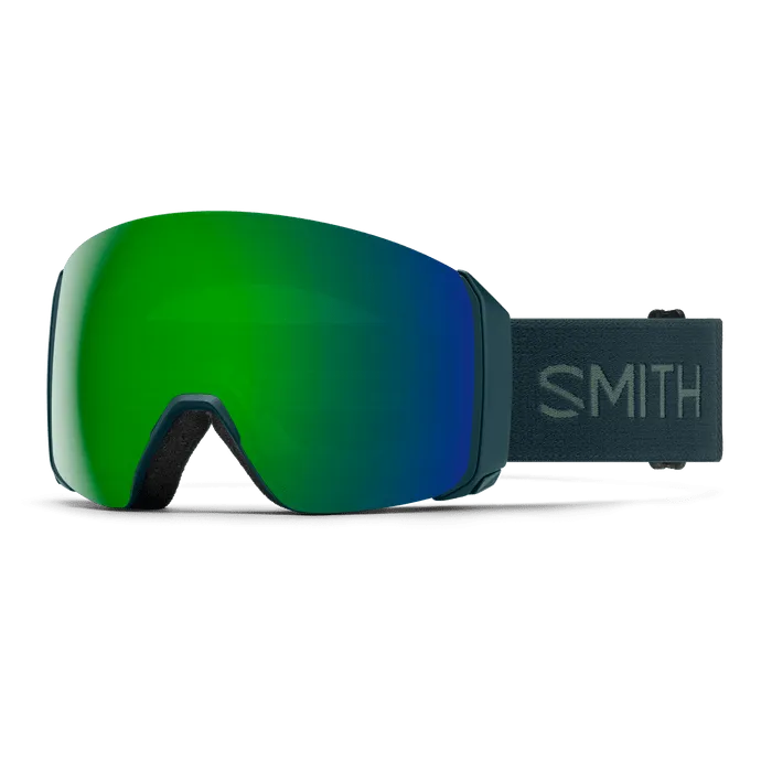 SMITH 4D MAG XL LOW BRIDGE PACIFIC | EVERYDAY GREEN MIRROR & STORM BLUE SENSOR MIRROR