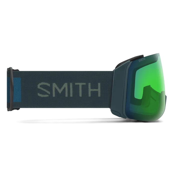 SMITH 4D MAG XL LOW BRIDGE PACIFIC | EVERYDAY GREEN MIRROR & STORM BLUE SENSOR MIRROR