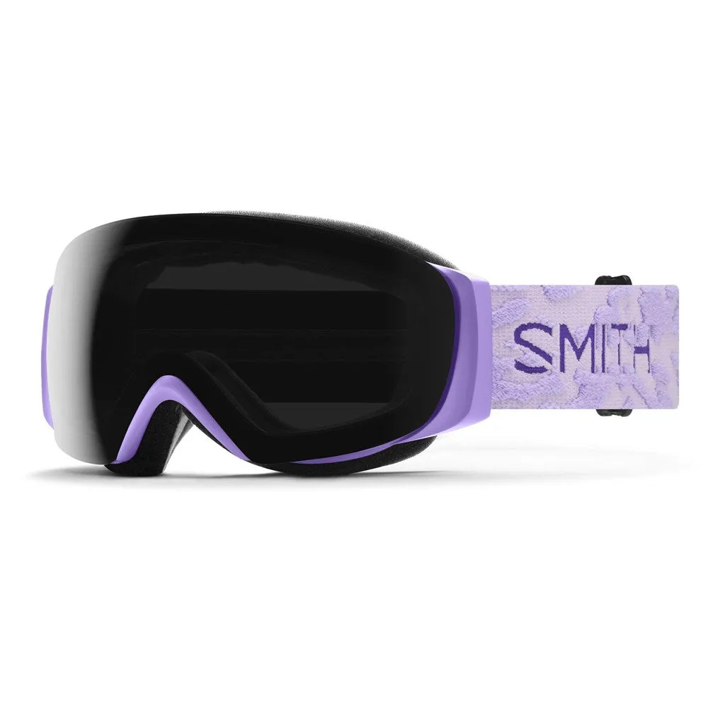 Smith I/O Mag S Peri Dust Peel Goggles | ChromaPop Sun Black 12% VLT / Chromapop Storm Blue Sensor Mirror 55% VLT