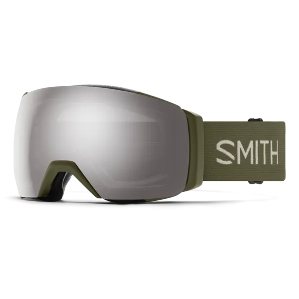 Smith I/O Mag Xl Forest Goggles | ChromaPop Sun Platinum Mirror 13% VLT/ Chromapop Storm Blue Sensor Mirror 55% VLT