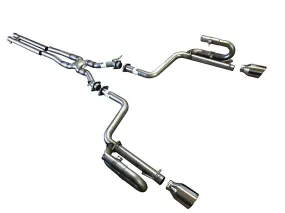 Solo Exhaust Dodge Charger Super Track Pack 3.6L V6 (15-19) 3" Street Race Catback  w/ Optional Tip Finish