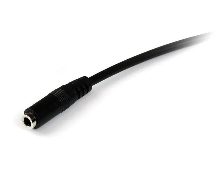 Startech.Com 2M 3.5Mm 4 Position Trrs Headset Extension Cable - M/F - Audio Extension Cable For Iphone (Muhsmf2m) - Head