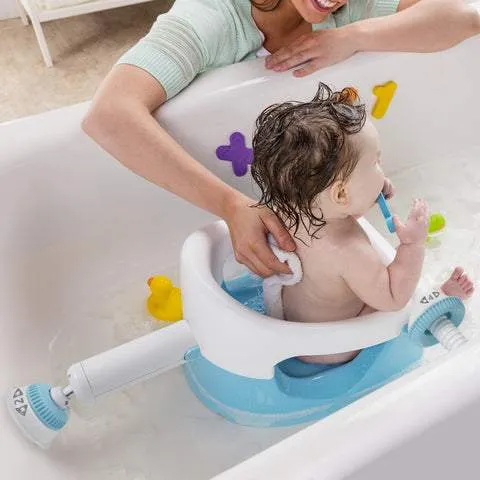 Summer Infant My Bath Seat Blue 5Months To 12Months Distress Box