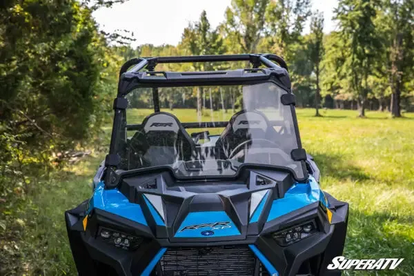 Super ATV POLARIS RZR XP TURBO SCRATCH-RESISTANT FULL WINDSHIELD