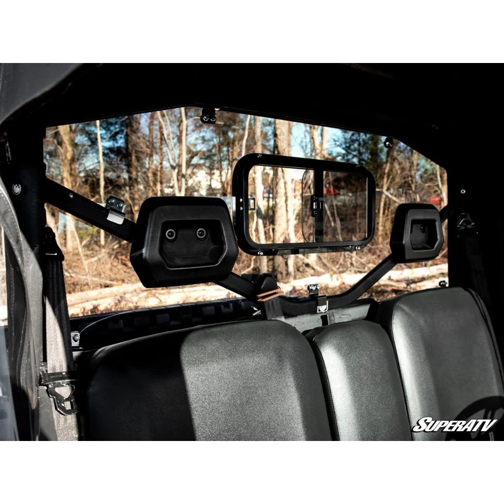 SuperATV Can-Am Defender Sliding Rear Windshield