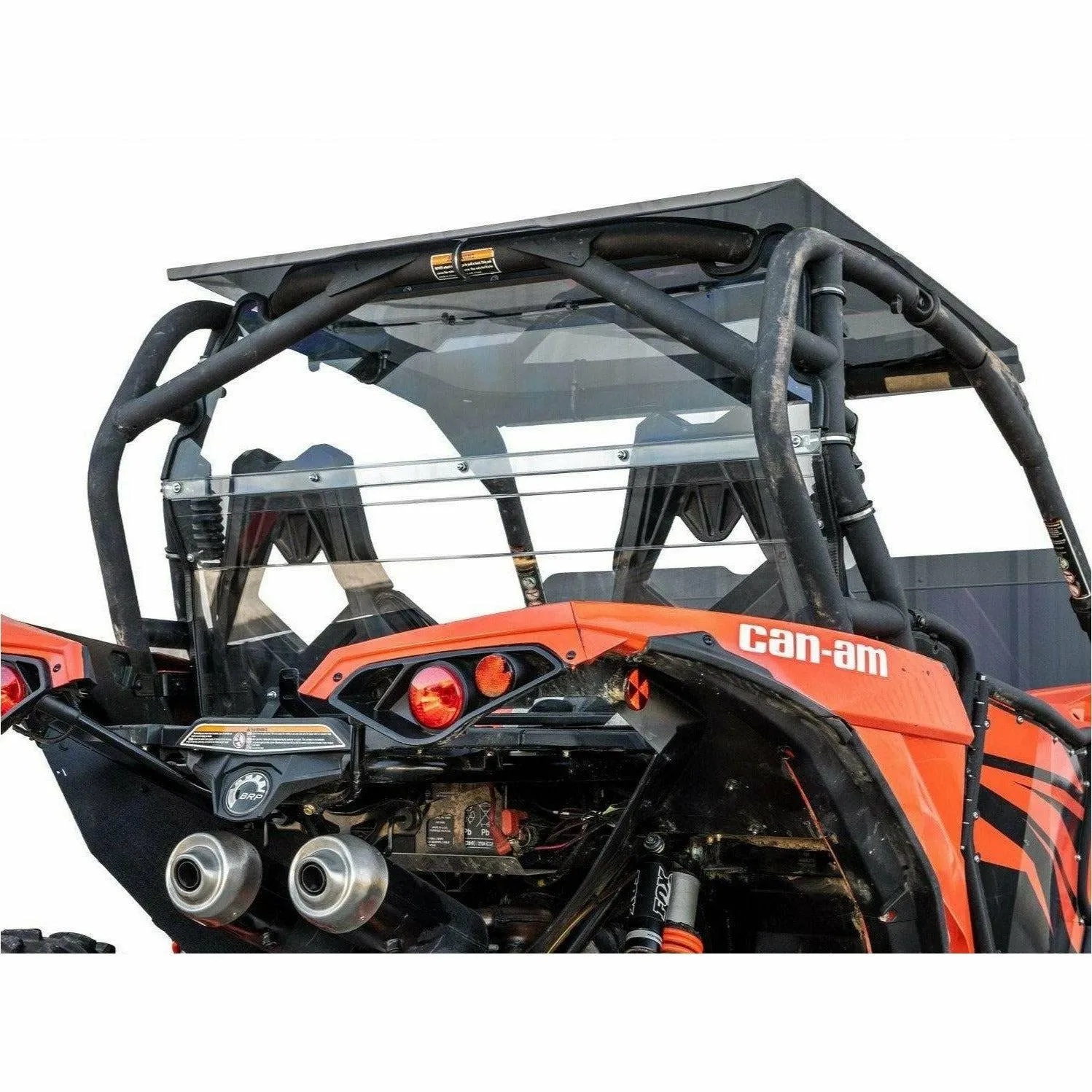 SuperATV Can Am Maverick Rear Windshield