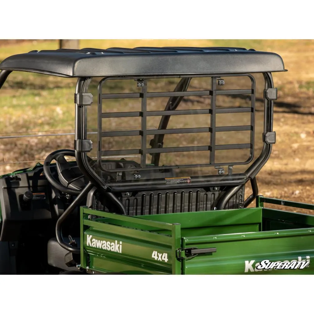 SuperATV Kawasaki Mule SX Rear Windshield