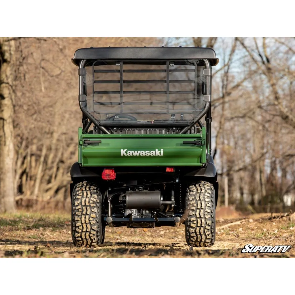 SuperATV Kawasaki Mule SX Rear Windshield