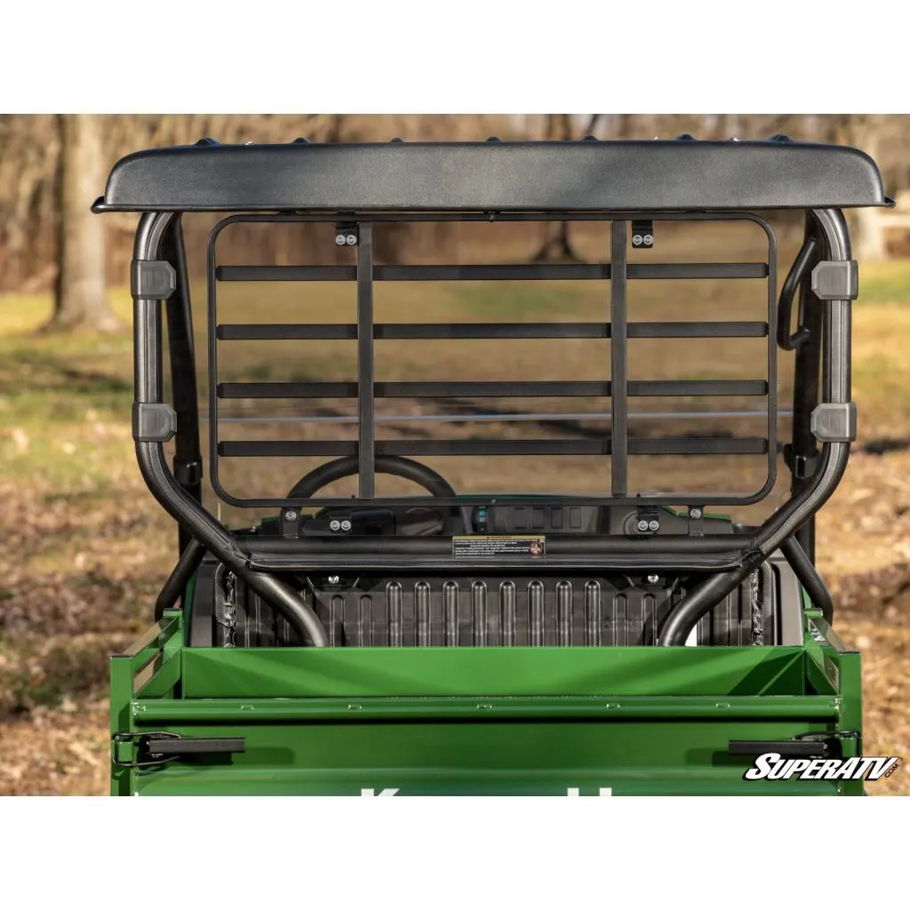 SuperATV Kawasaki Mule SX Rear Windshield