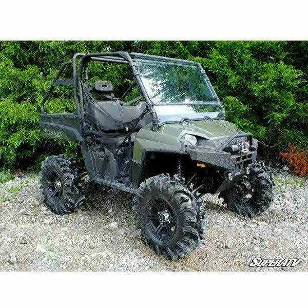 SuperATV Polaris Ranger 900 Diesel Scratch Resistant Flip Windshield