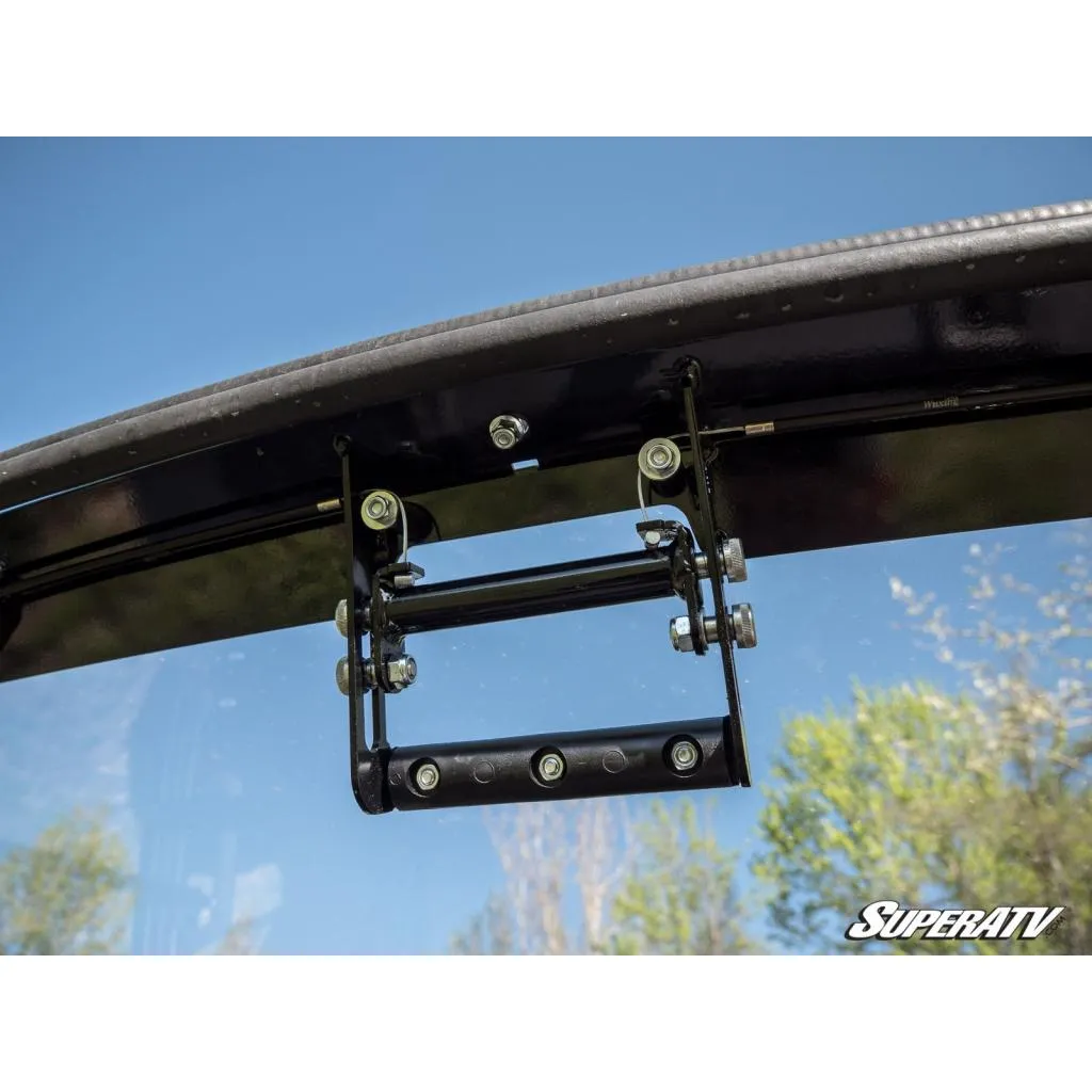 SuperATV Polaris Ranger XP 1000 Scratch Resistant Flip Windshield