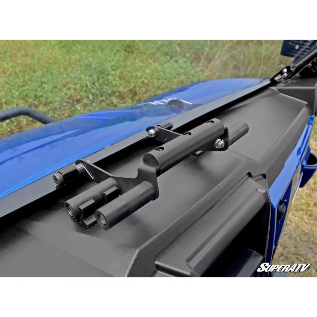 SuperATV Polaris Ranger XP 1000 Scratch Resistant Flip Windshield