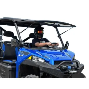 SuperATV Polaris Ranger XP 1000 Scratch Resistant Flip Windshield