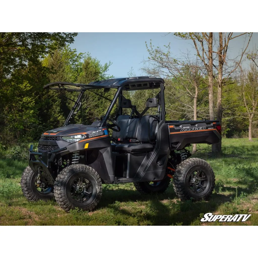 SuperATV Polaris Ranger XP 1000 Scratch Resistant Flip Windshield