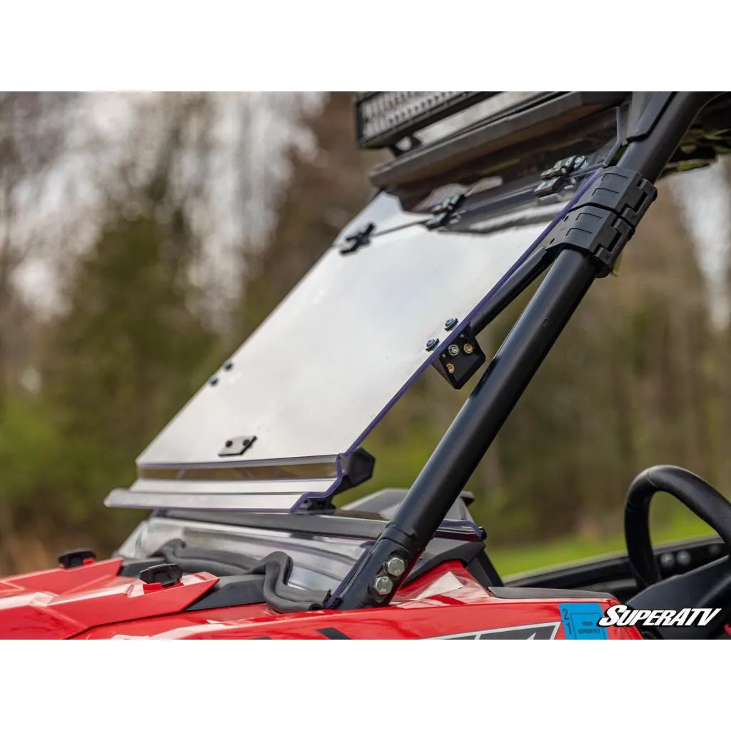 SuperATV Polaris RZR XP 1000 Scratch Resistant Flip Windshield