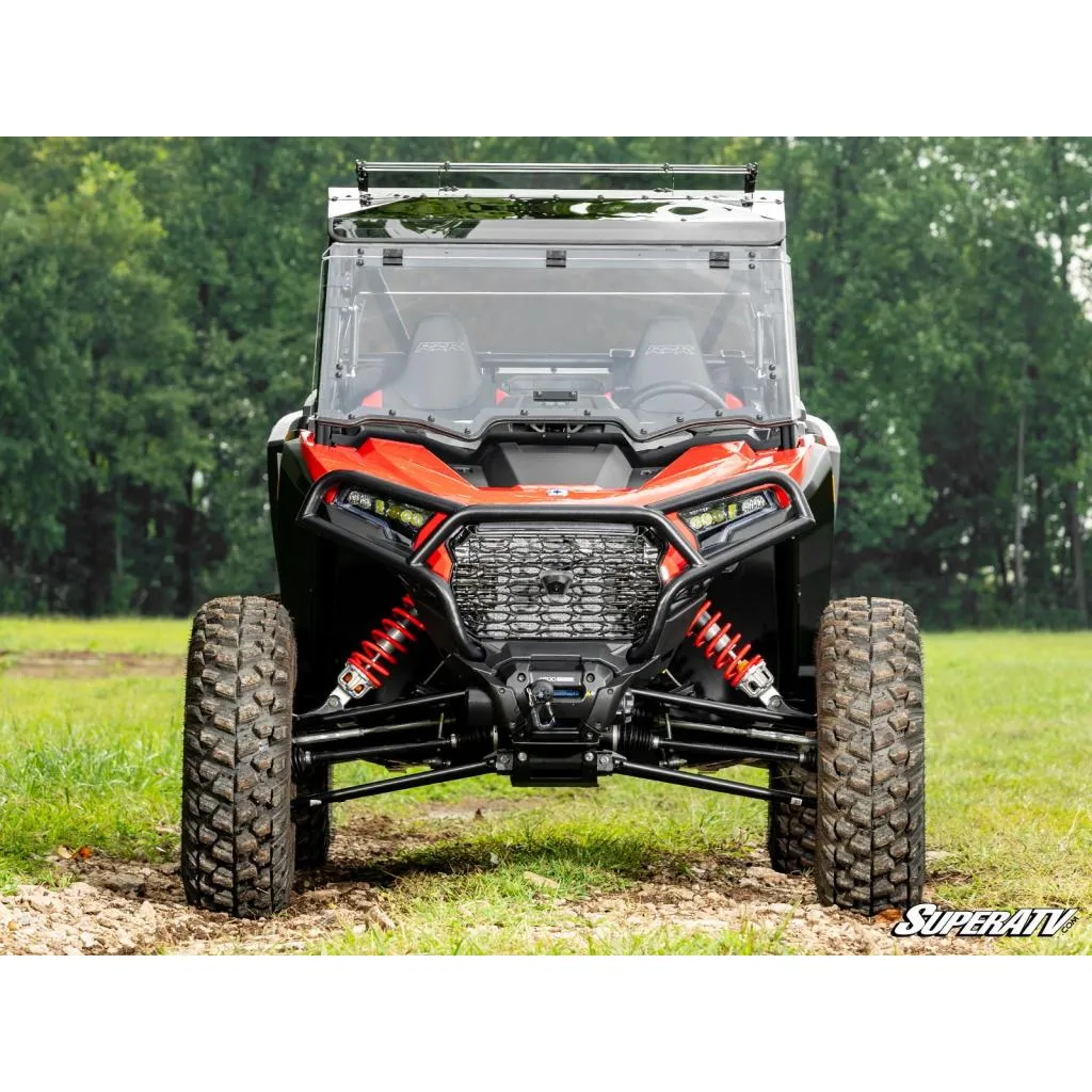 SuperATV Polaris RZR XP 1000 Scratch Resistant Flip Windshield