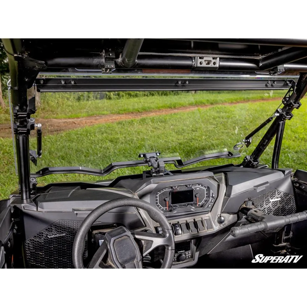 SuperATV Polaris RZR XP 1000 Scratch Resistant Flip Windshield