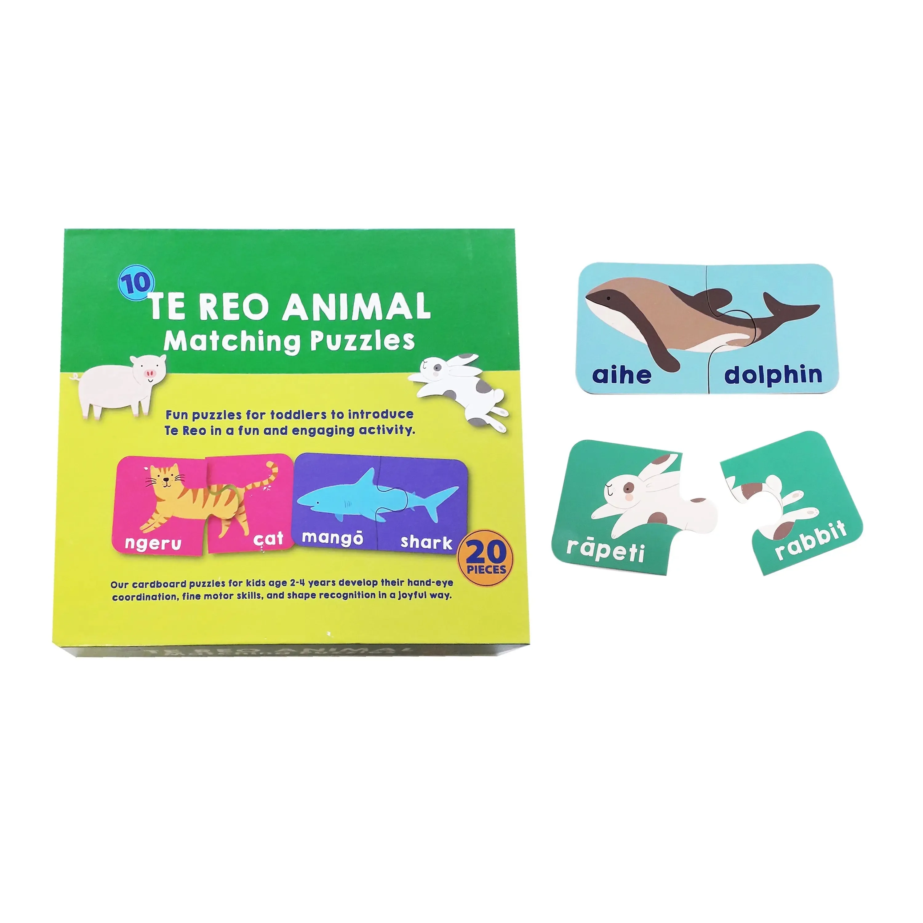 Te Reo Animal Matching Puzzles