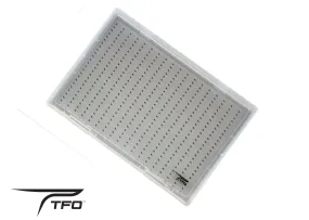 TFO Clear Fly Box With Slit Foam-XL Holds 450 Flies