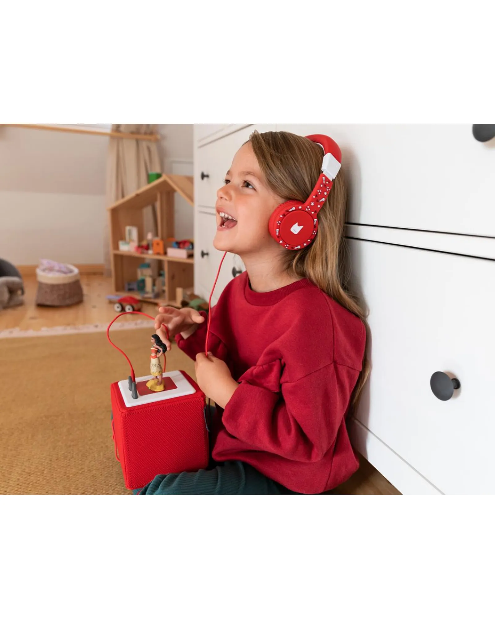 Tonies Foldable Headphones Red