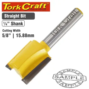 TORK CRAFT ROUTER BIT STRAIGHT 5/8' (15.88MM) CKP207