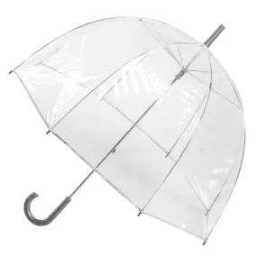 Totes Women's Clear Bubble Umbrella Transparent Dome Design