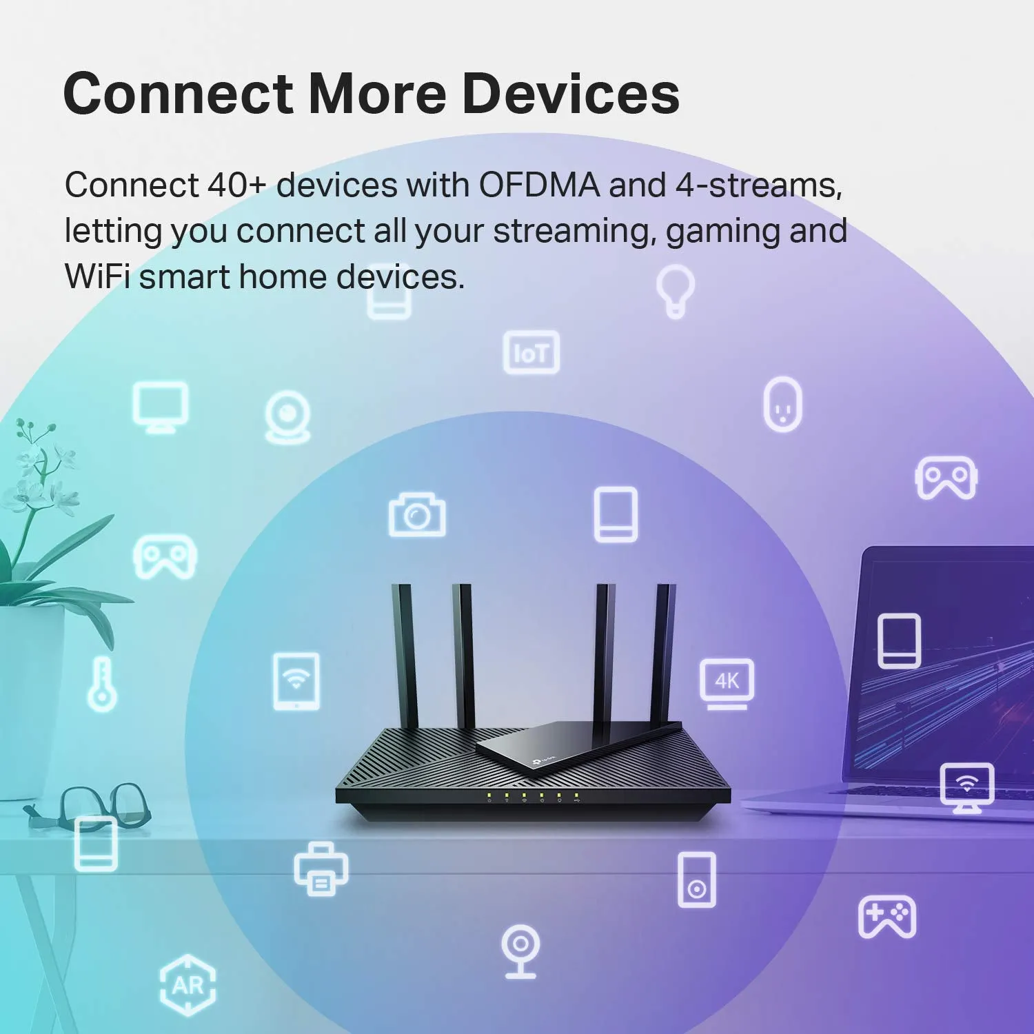 TP-Link AX1800 WiFi 6 Router (Archer AX21)