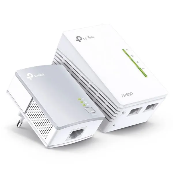 TP-lINK WPA4220 | AV600 Wi-Fi Powerline Extender Starter Kit