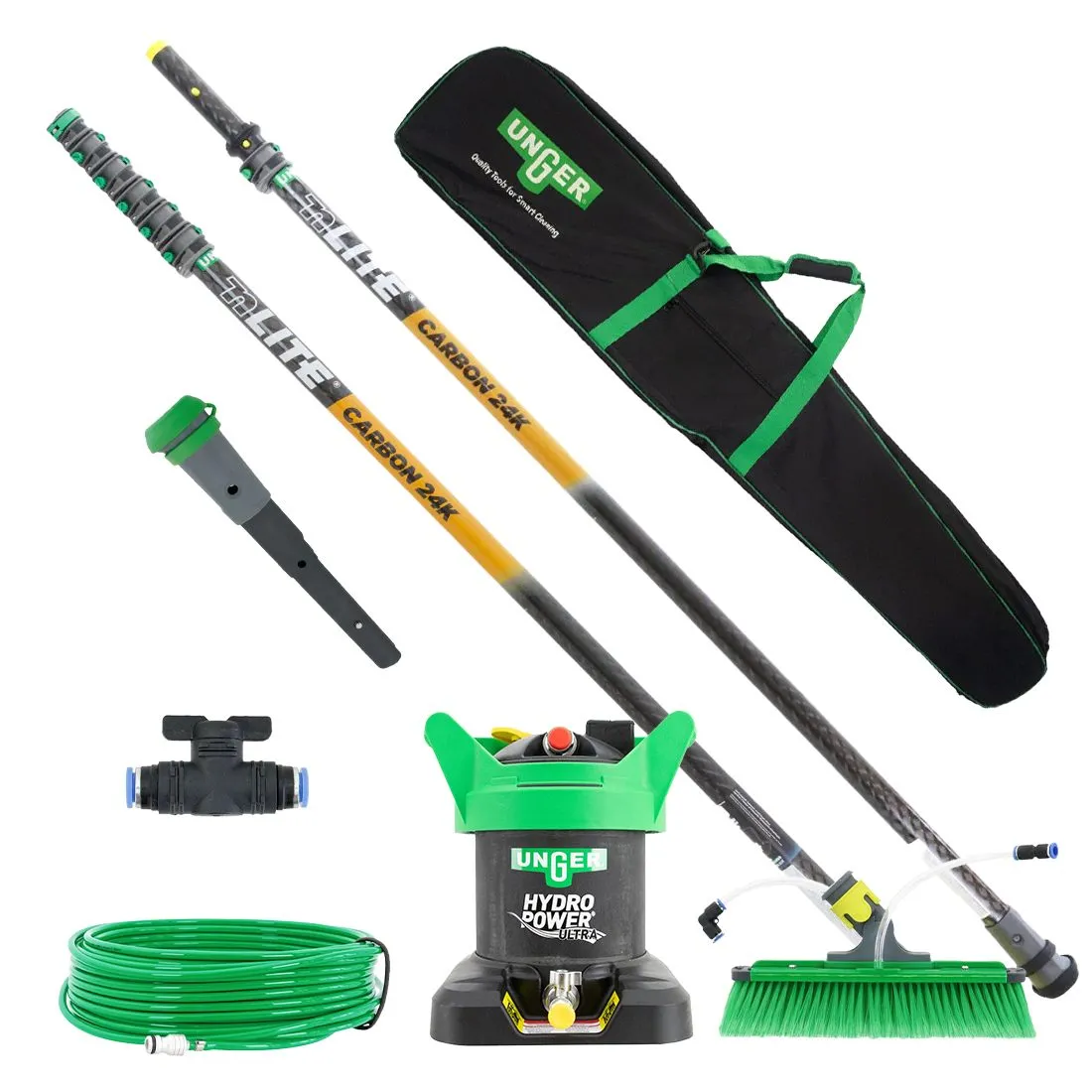 Unger HydroPower Ultra Advanced Carbon Kit - 39 Feet