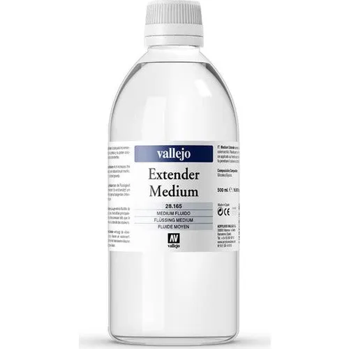 VALLEJO EXTENDER MEDIUM 165-500ML.