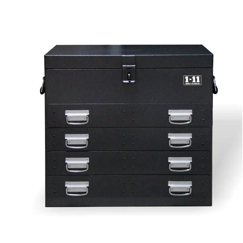 VEHICLE CHEST 4 DRAWER CHARCOAL GREY 747X436X700