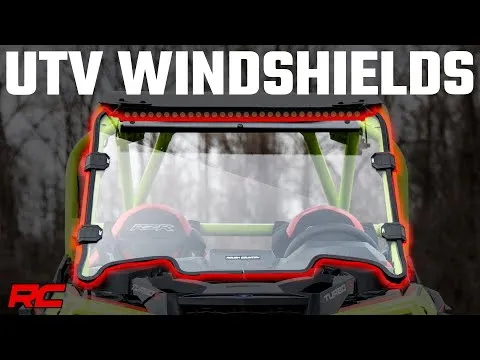 Vented Full Windshield - Scratch Resistant - Yamaha Drive2 Golf Cart