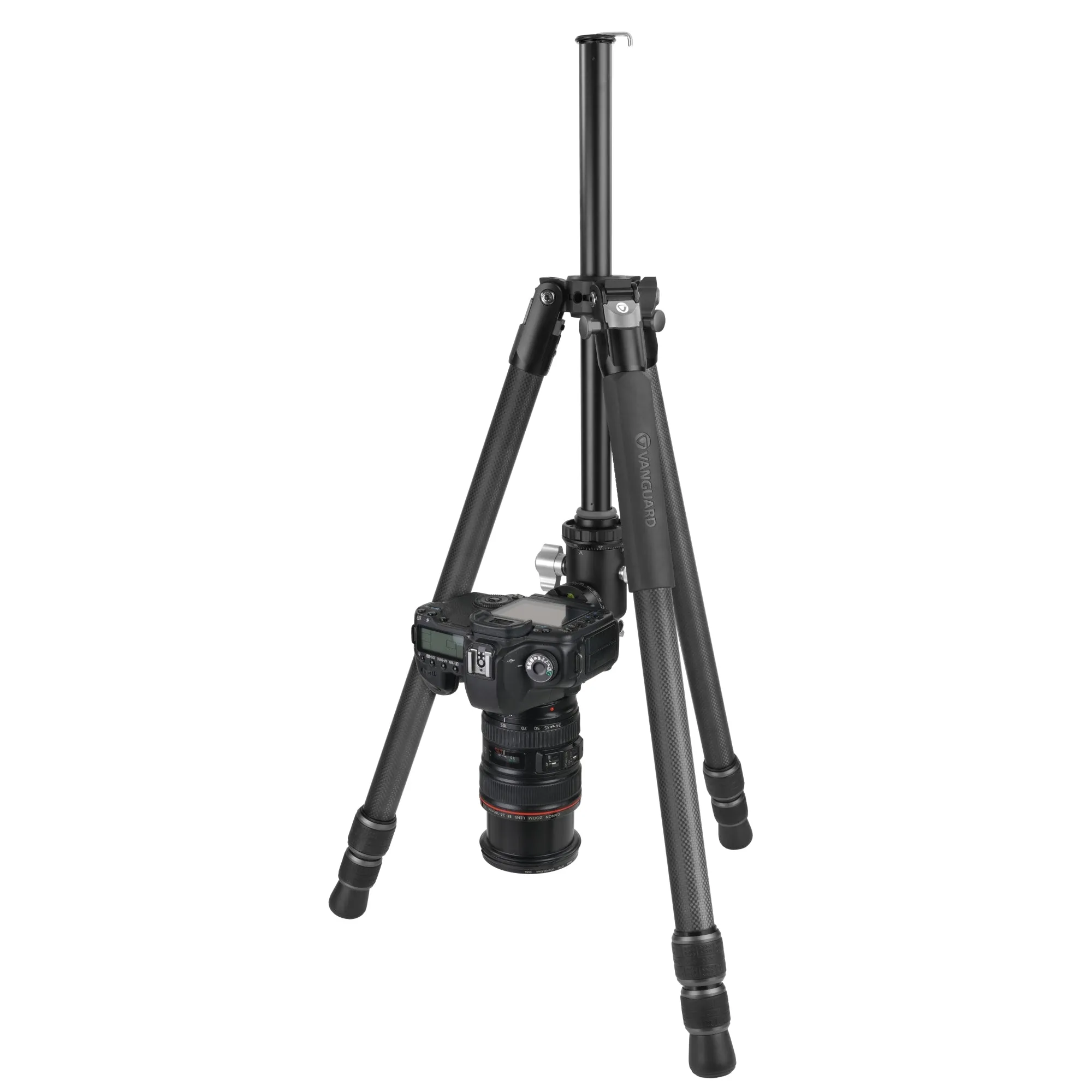 VEO 3 303CB Traditional Carbon Fibre Tripod with dual axis ball head - 25kg capacity