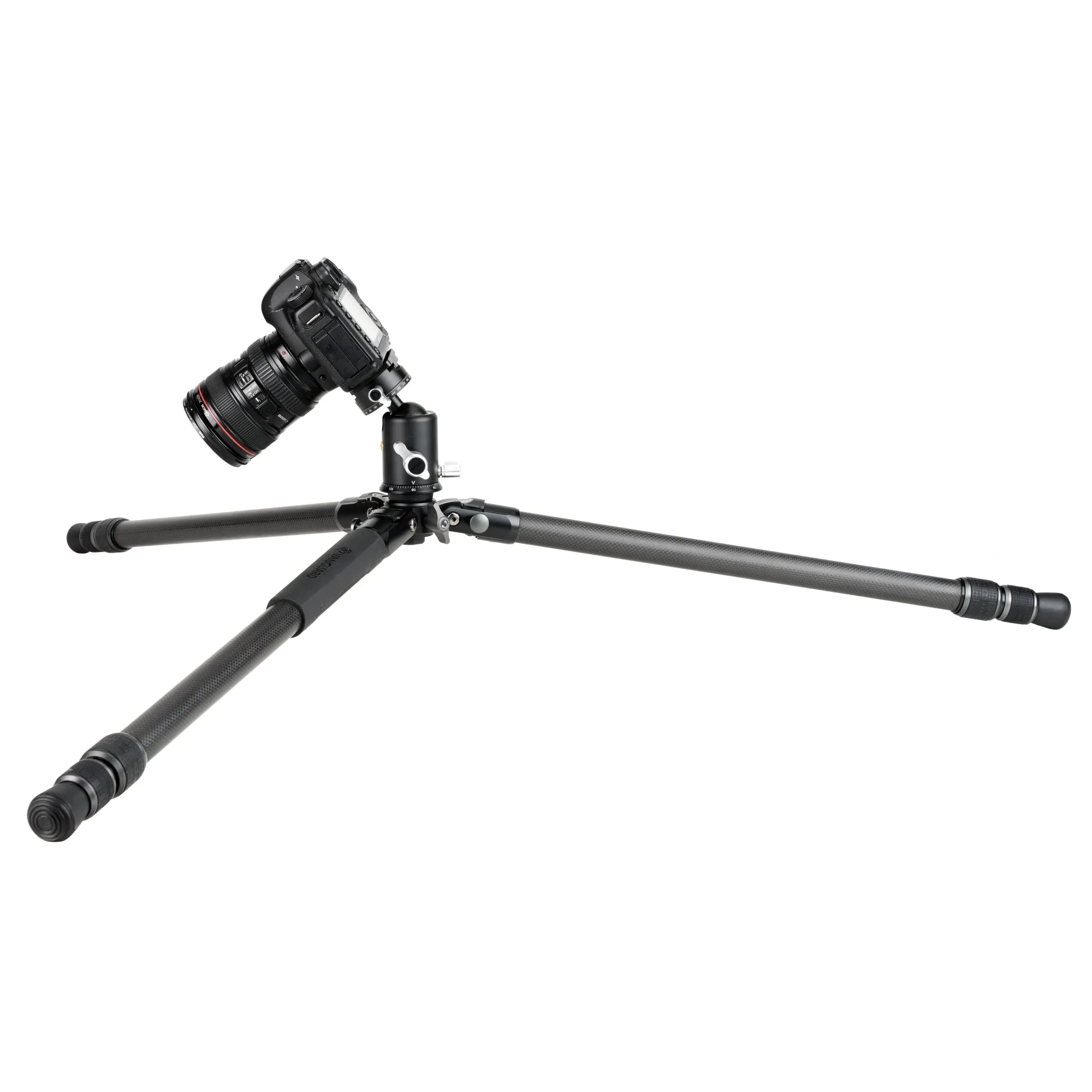 VEO 3 303CB Traditional Carbon Fibre Tripod with dual axis ball head - 25kg capacity