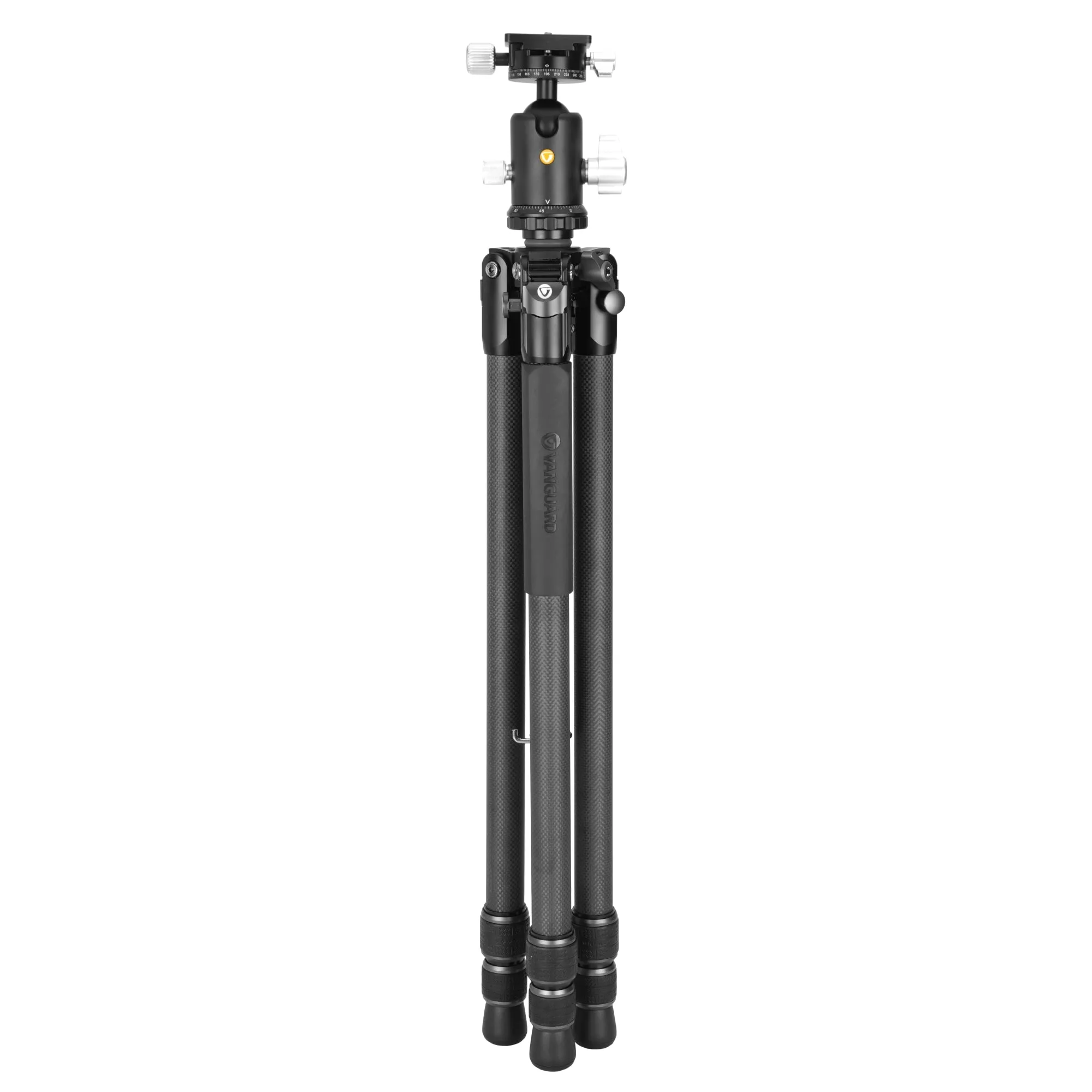 VEO 3 303CB Traditional Carbon Fibre Tripod with dual axis ball head - 25kg capacity