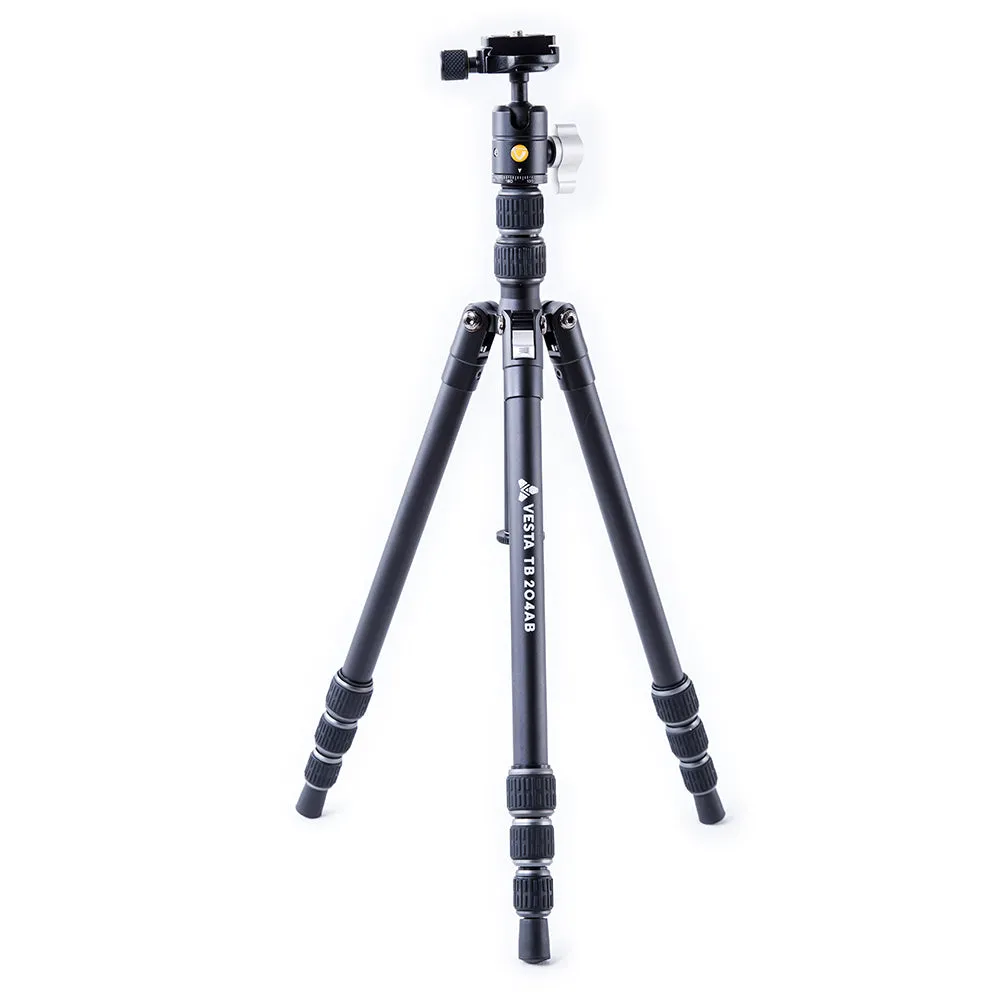 VESTA TB 204AB Aluminium Travel Tripod with Twist Locks- 3kg Load Capacity