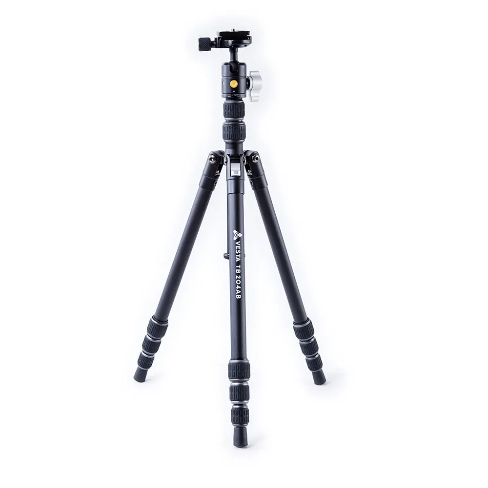 VESTA TB 204AB Aluminium Travel Tripod with Twist Locks- 3kg Load Capacity