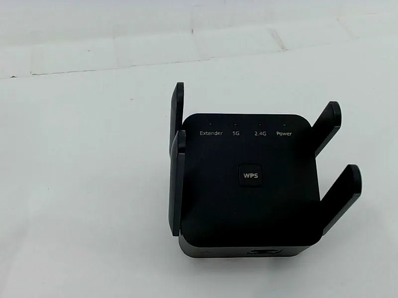 WiFi Repeater High Speed 1200mbps Range Extender Black