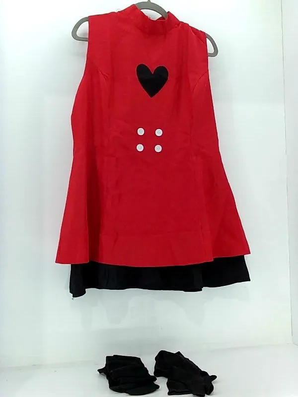 Women's Medium Hotel Charlie Cosplay Cap Sleeve Dress