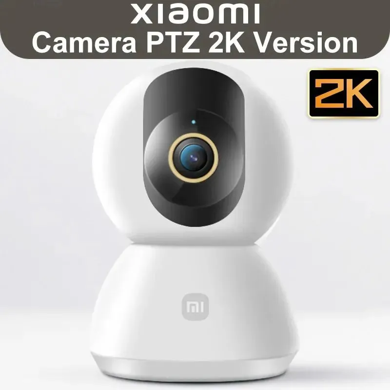 Xiaomi 360° Smart Home Security Camera 2K, 3MP AI Detection, Night Vision, Mi PTZ