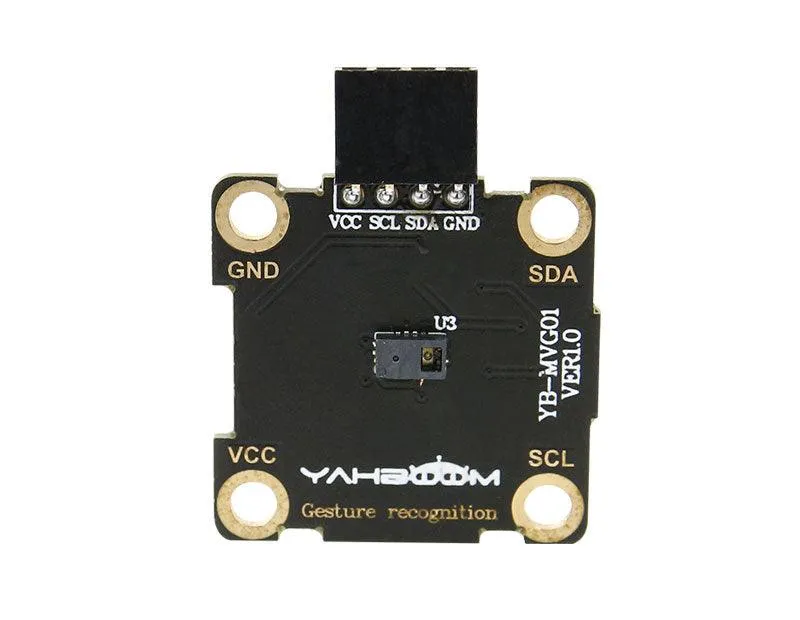 Yahboom Gesture recognition module compatible with alligator clip/DuPont line/PH2.0 cable