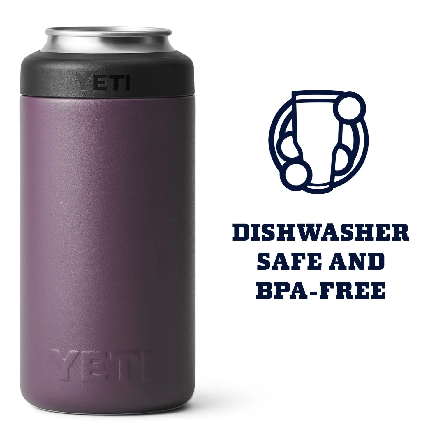 Yeti Rambler 16 Oz Colster Tall Can Insulator Nordic Purple