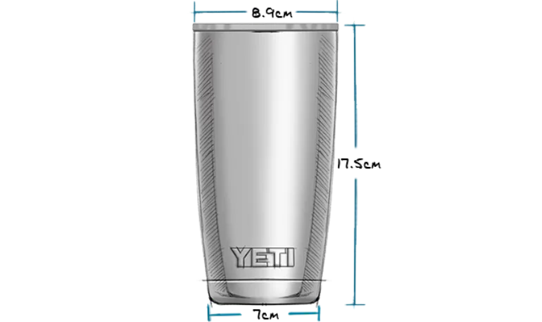 YETI Rambler 20 OZ Tumbler with Magslider Lid