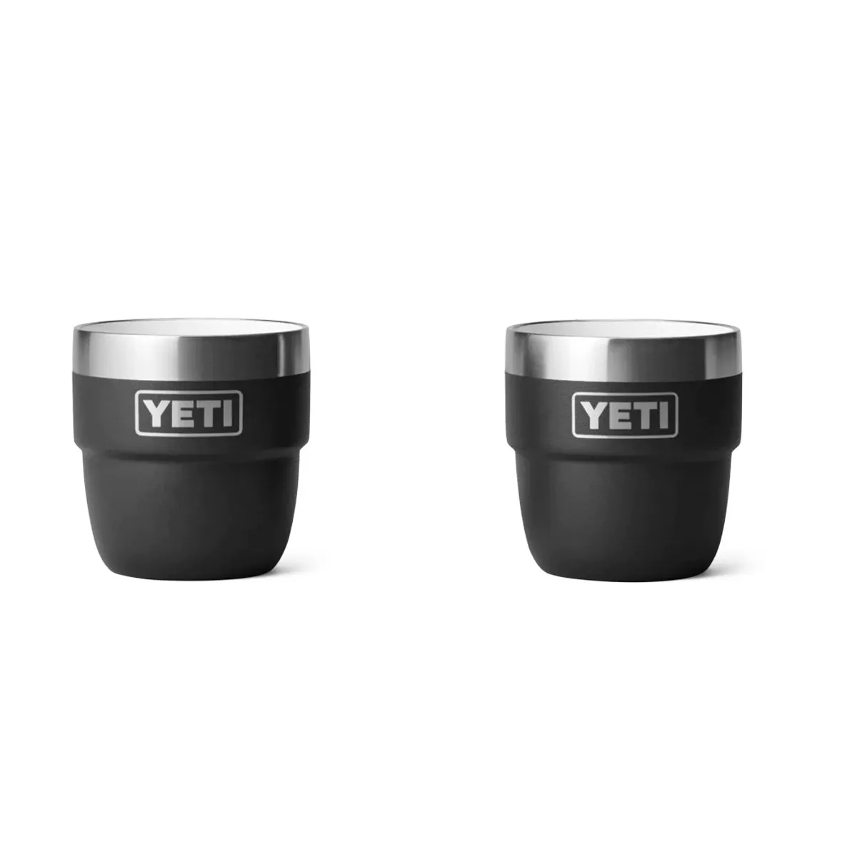 YETI Rambler 4 oz. Espresso Cups Set of 2, Black