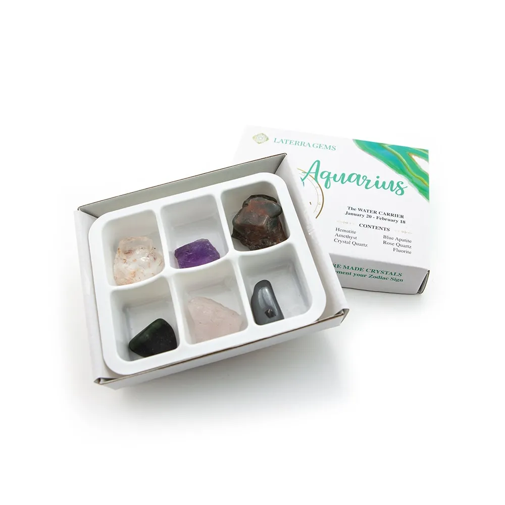 Zodiac Crystal Set-Aquarius